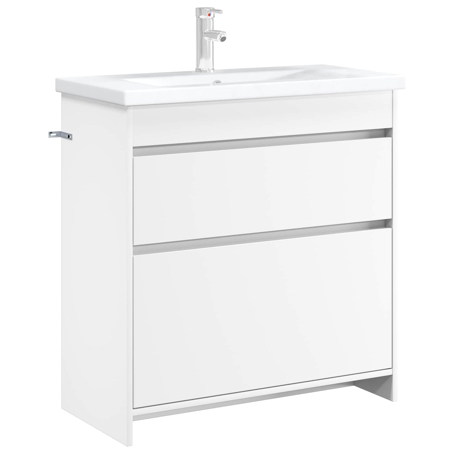 vidaXL Ντουλάπι Κάτω από τον Νιπτήρα Λευκό 78,5 x 37,5 x 81 εκ