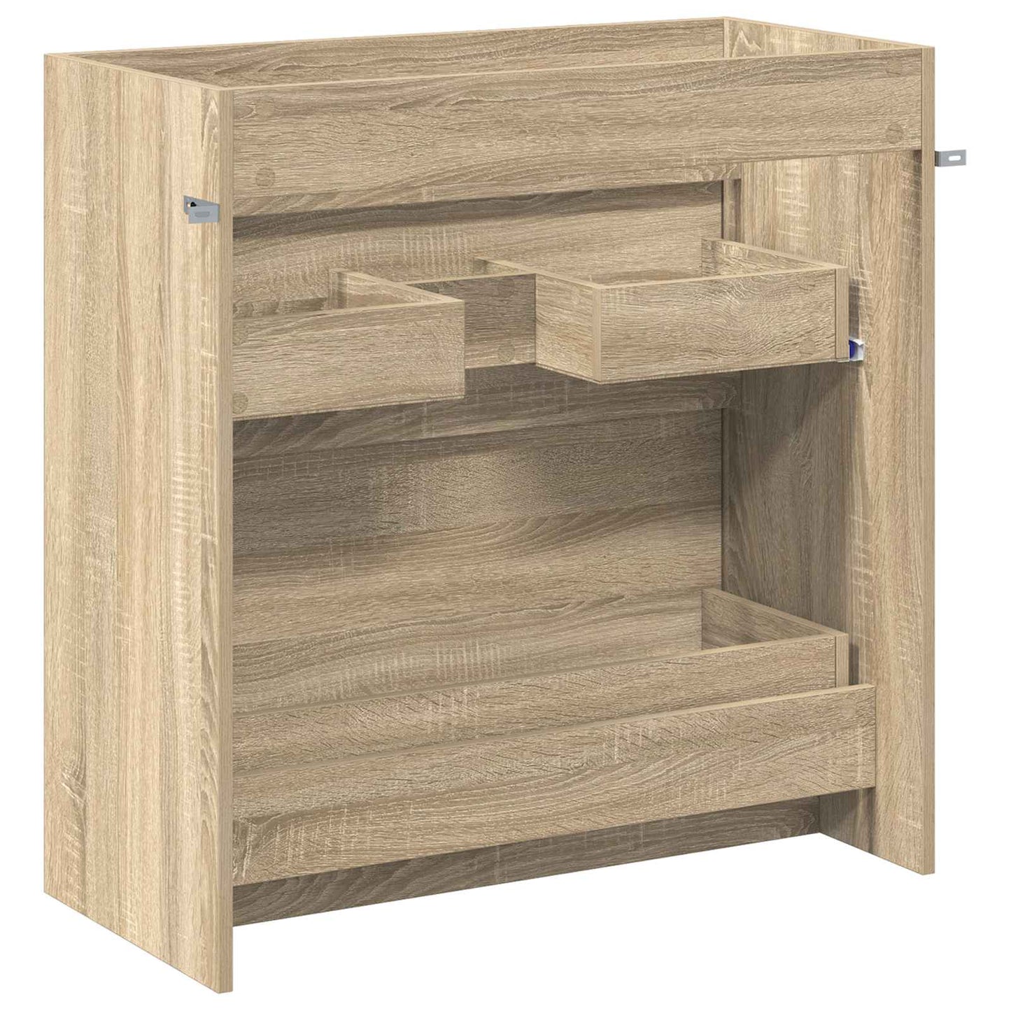 vidaXL Ντουλάπι Κάτω από τον Νιπτήρα Sonoma Δρυς 78,5 x 37,5 x 81 εκ
