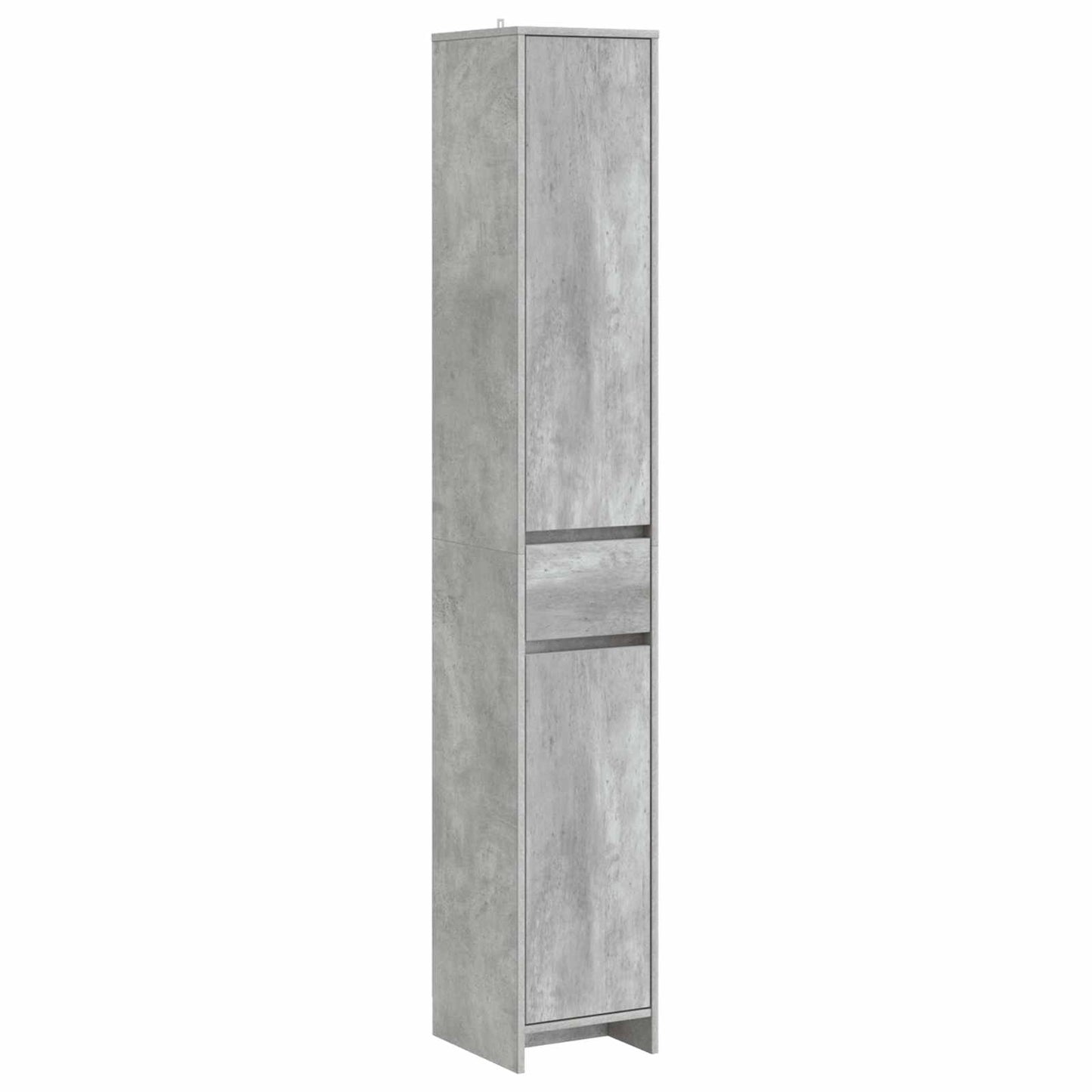 vidaXL Ντουλάπι Μπάνιου Γκρι Σκυροδέματος 30 x 33 x 190 εκ.