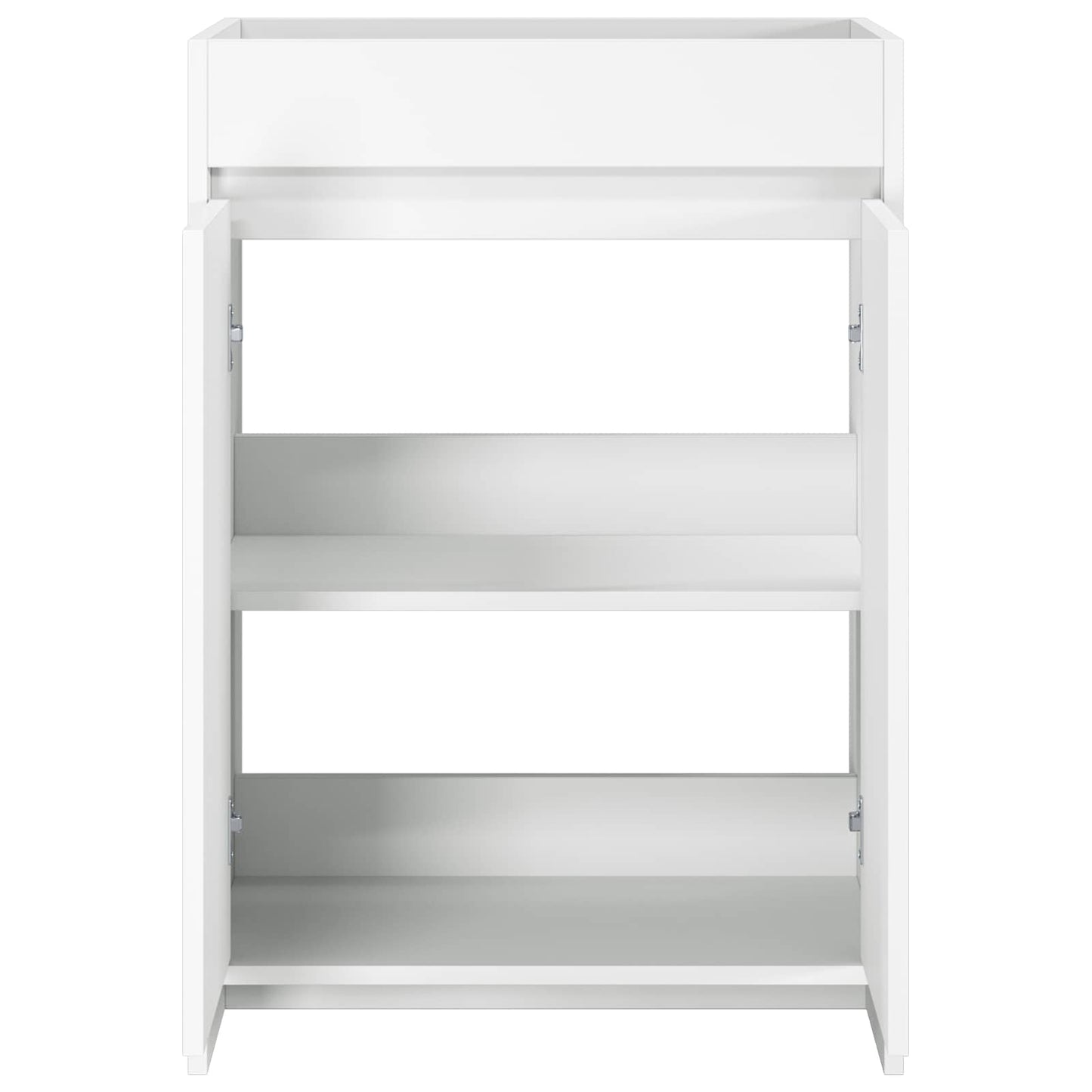 vidaXL Ντουλάπι Κάτω από τον Νιπτήρα Λευκό 56 x 37,5 x 81 εκ