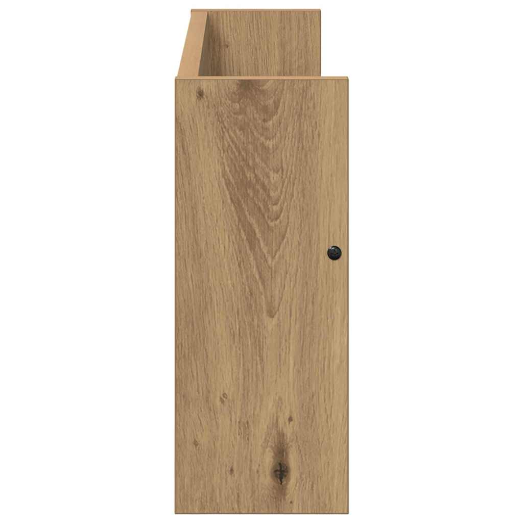 vidaXL Ράφι Περιοδικών Artisan Oak 60 x 12 x 30 εκ Επεξεργασμένο ξύλο