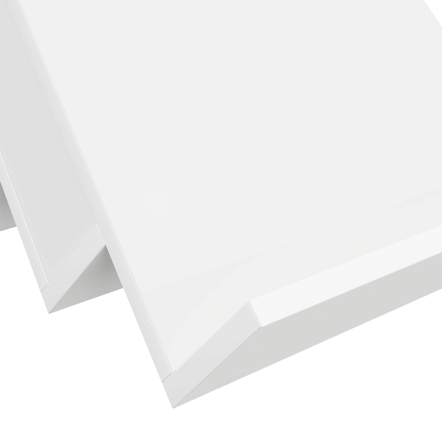 vidaXL Ράφι Περιοδικών Λευκό 65 x 53 x 28,5 εκ Επεξεργασμένο ξύλο