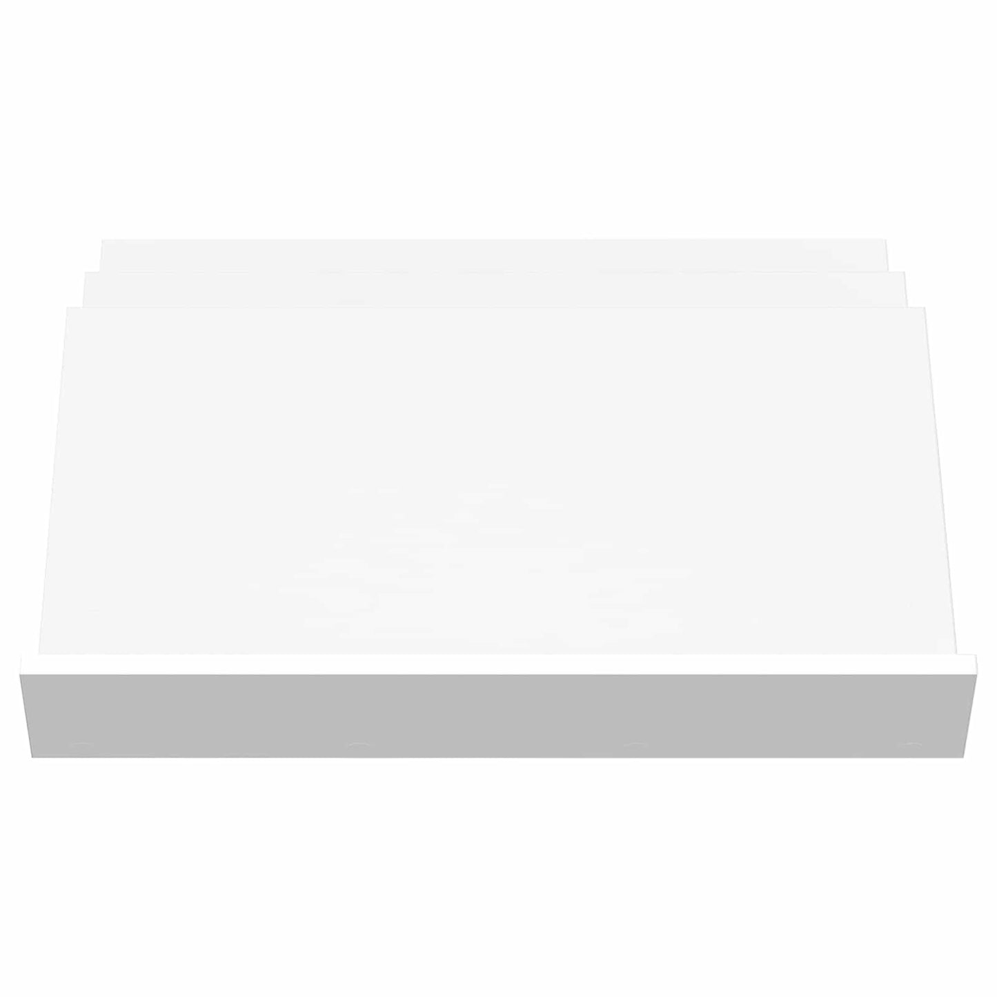 vidaXL Ράφι Περιοδικών Λευκό 65 x 53 x 28,5 εκ Επεξεργασμένο ξύλο