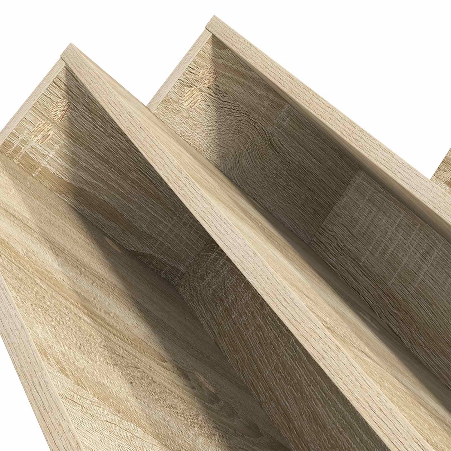 vidaXL Ράφι Περιοδικών με ράφι Δρύς Sonoma 65 x 53 x 28,5 εκ