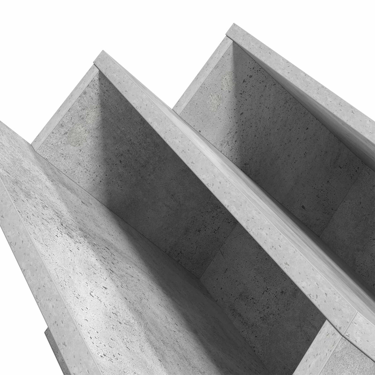 vidaXL Ράφι Περιοδικών με ράφι Γκρι Μπετόν 65 x 53 x 28,5 εκ