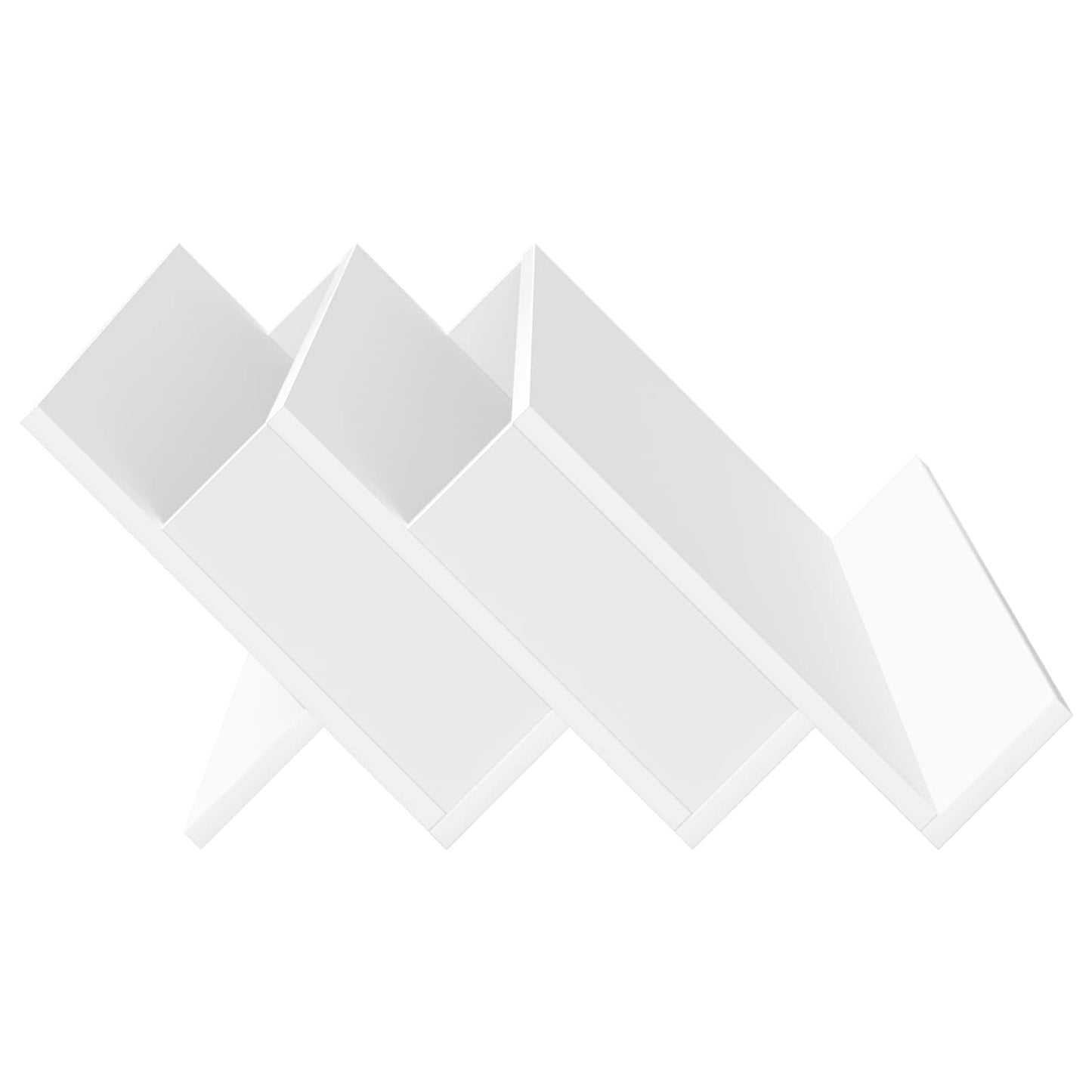 vidaXL Ράφι Περιοδικών Λευκό 90 x 53 x 28,5 εκ Επεξεργασμένο ξύλο