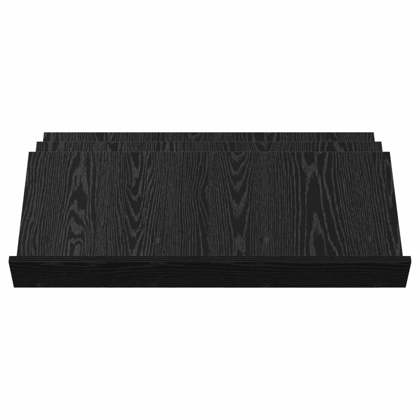 vidaXL Ράφι Περιοδικών Μαύρη Οξυά 90 x 53 x 28,5 εκ Επεξεργασμένο ξύλο
