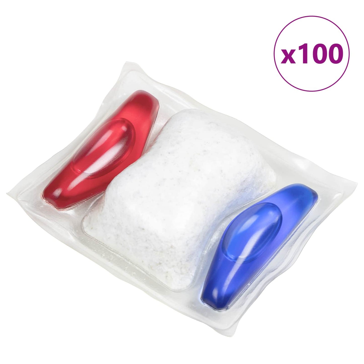 vidaXL Κάψουλες Πλυντηρίου Πιάτων All-In-One 100 τμχ.