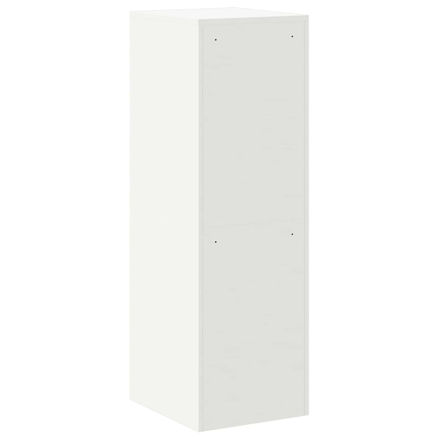vidaXL Ντουλάπα Αρχείων με συρτάρι 2 pcs Λευκό 44 x 50 x 106.5 εκ