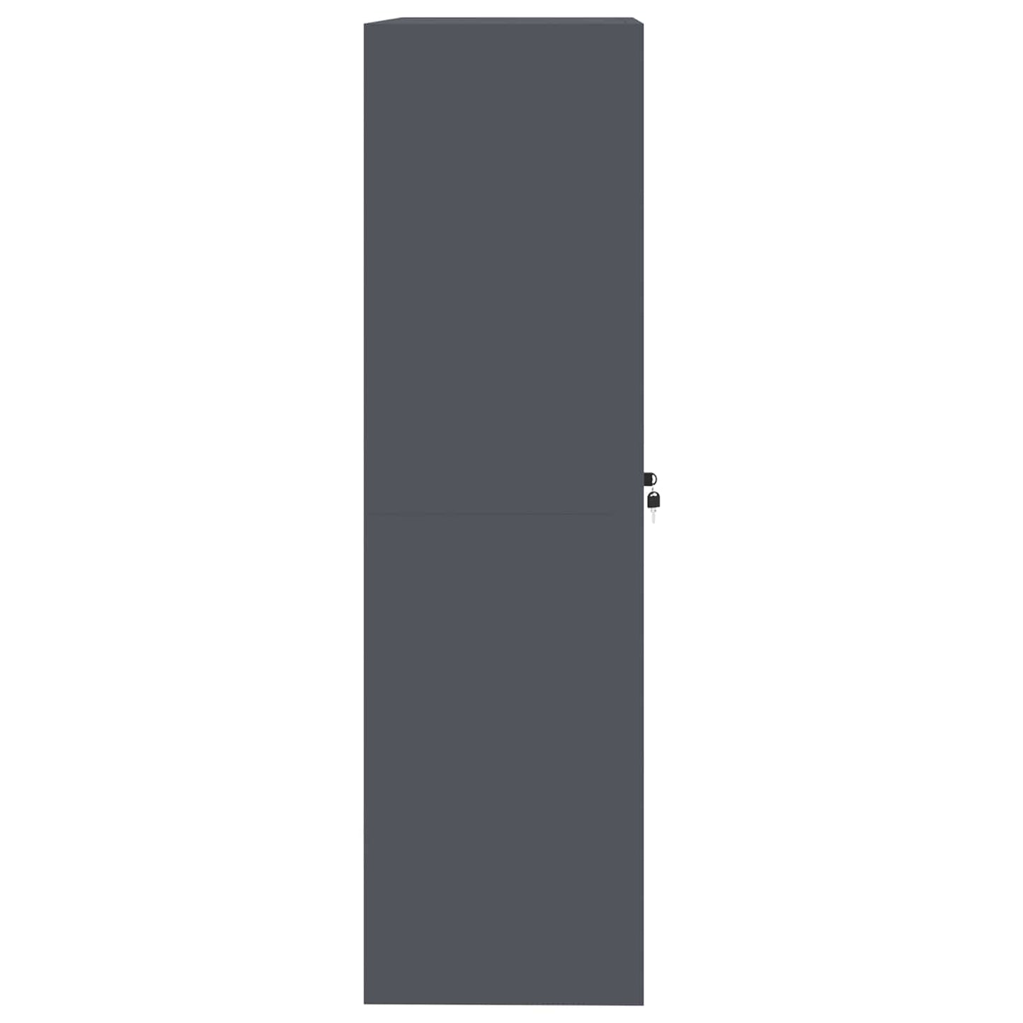 vidaXL Ντουλάπι αποθήκευσης 2 pcs Ανθρακί 90 x 40 x 140 cm