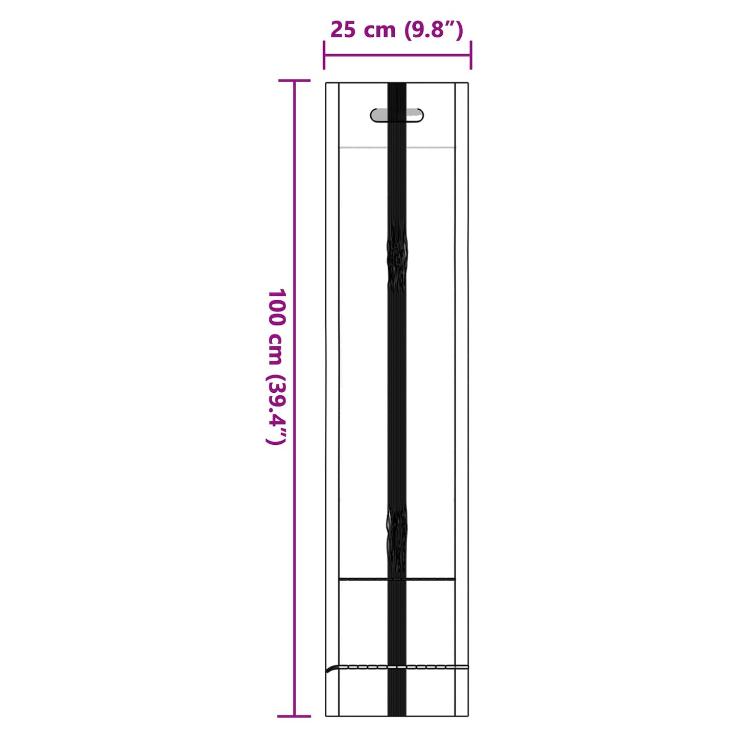 vidaXL Σακιά με άμμο 10 pcs Σκούρο Πράσινο 100 x 25 cm HDPE