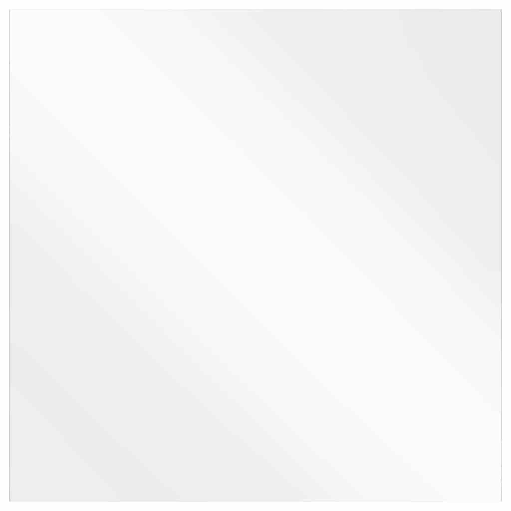 vidaXL Καθρέφτης τοίχου τετράγωνο 60 x 60 cm σκληρυμένο γυαλί