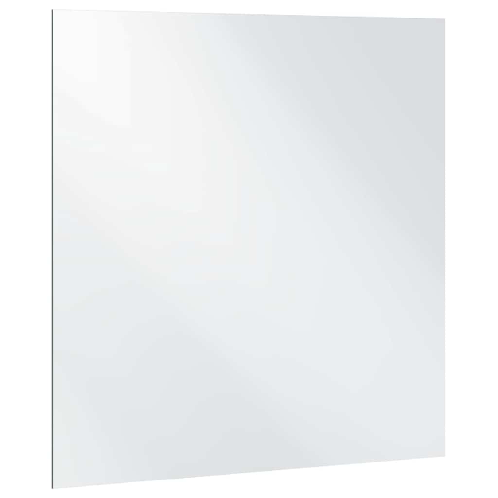 vidaXL Καθρέφτης τοίχου τετράγωνο 60 x 60 cm σκληρυμένο γυαλί