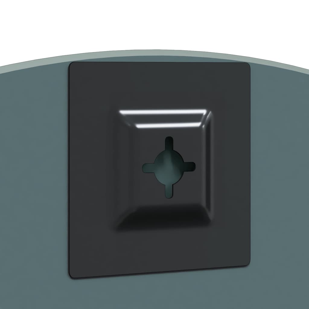 vidaXL Καθρέφτης τοίχου Γύρος Ø 40 cm σκληρυμένο γυαλί