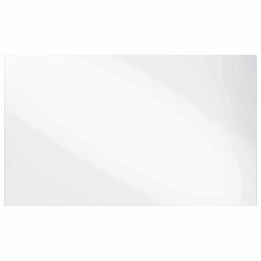 vidaXL Καθρέφτης τοίχου Ορθογώνιος 100 x 60 cm σκληρυμένο γυαλί