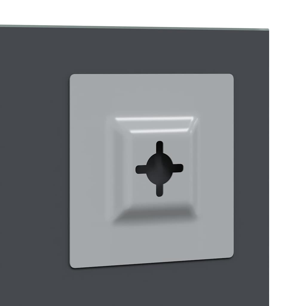 vidaXL Καθρέφτης τοίχου Ορθογώνιος 30 x 100 cm σκληρυμένο γυαλί