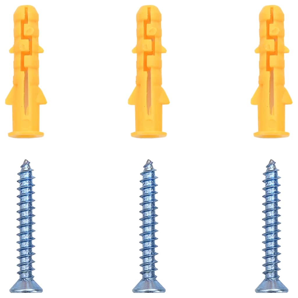 vidaXL Καθρέφτης τοίχου Ορθογώνιος 40 x 80 cm σκληρυμένο γυαλί