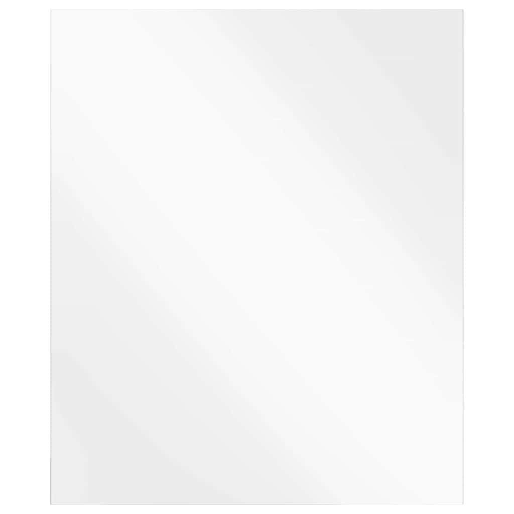 vidaXL Καθρέφτης τοίχου Ορθογώνιος 50 x 60 cm σκληρυμένο γυαλί