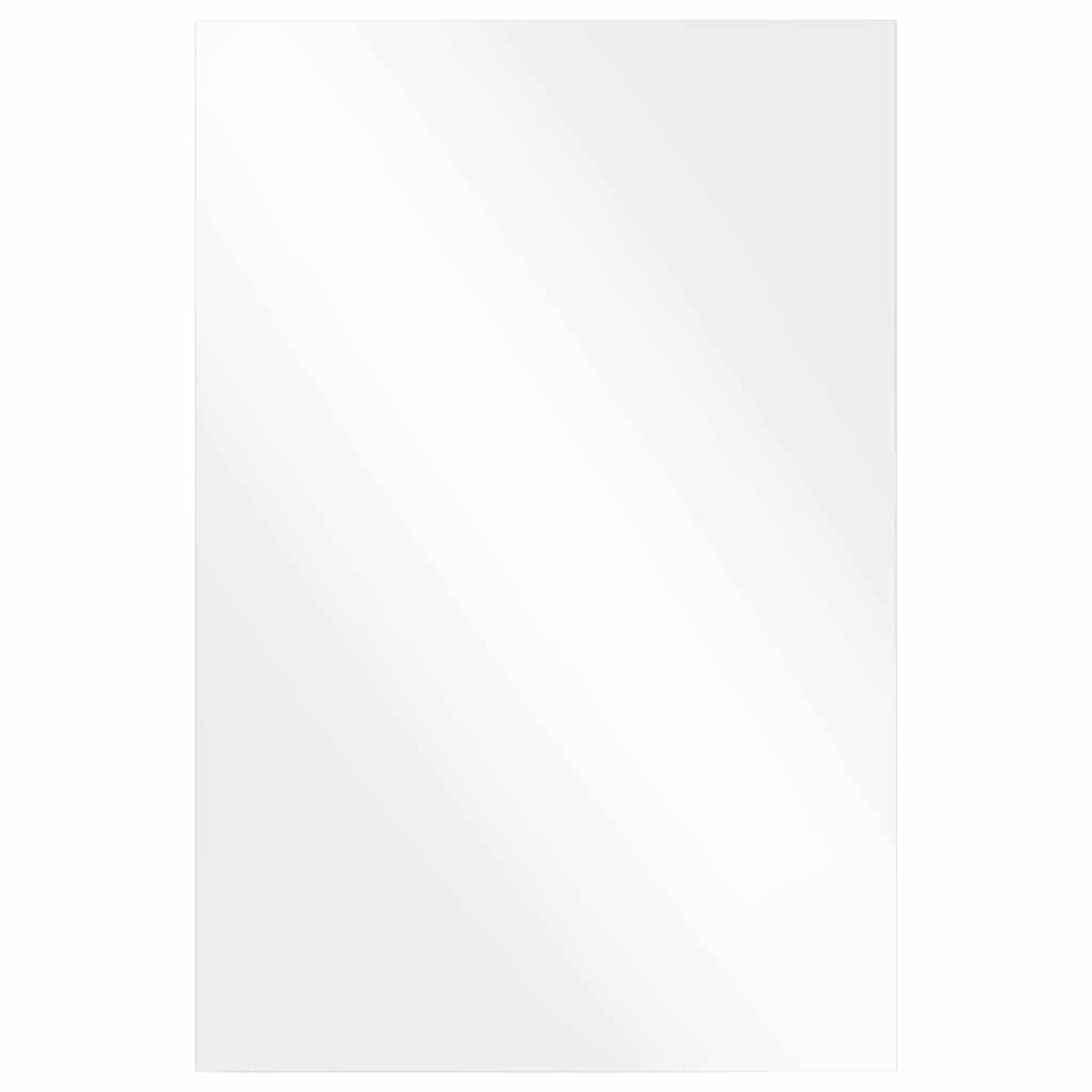 vidaXL Καθρέφτης τοίχου Ορθογώνιος 50 x 80 cm σκληρυμένο γυαλί