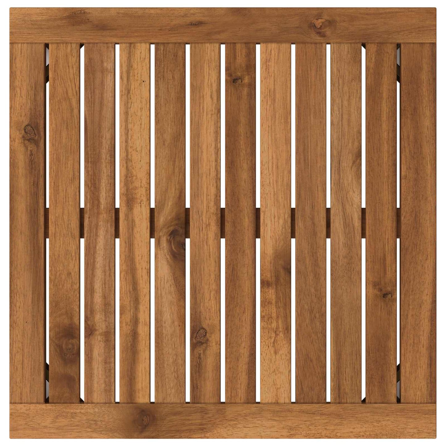vidaXL Τραπεζάκι σαλονιού Φυσικό και Λευκό 50 x 48,5 x 36 εκ.
