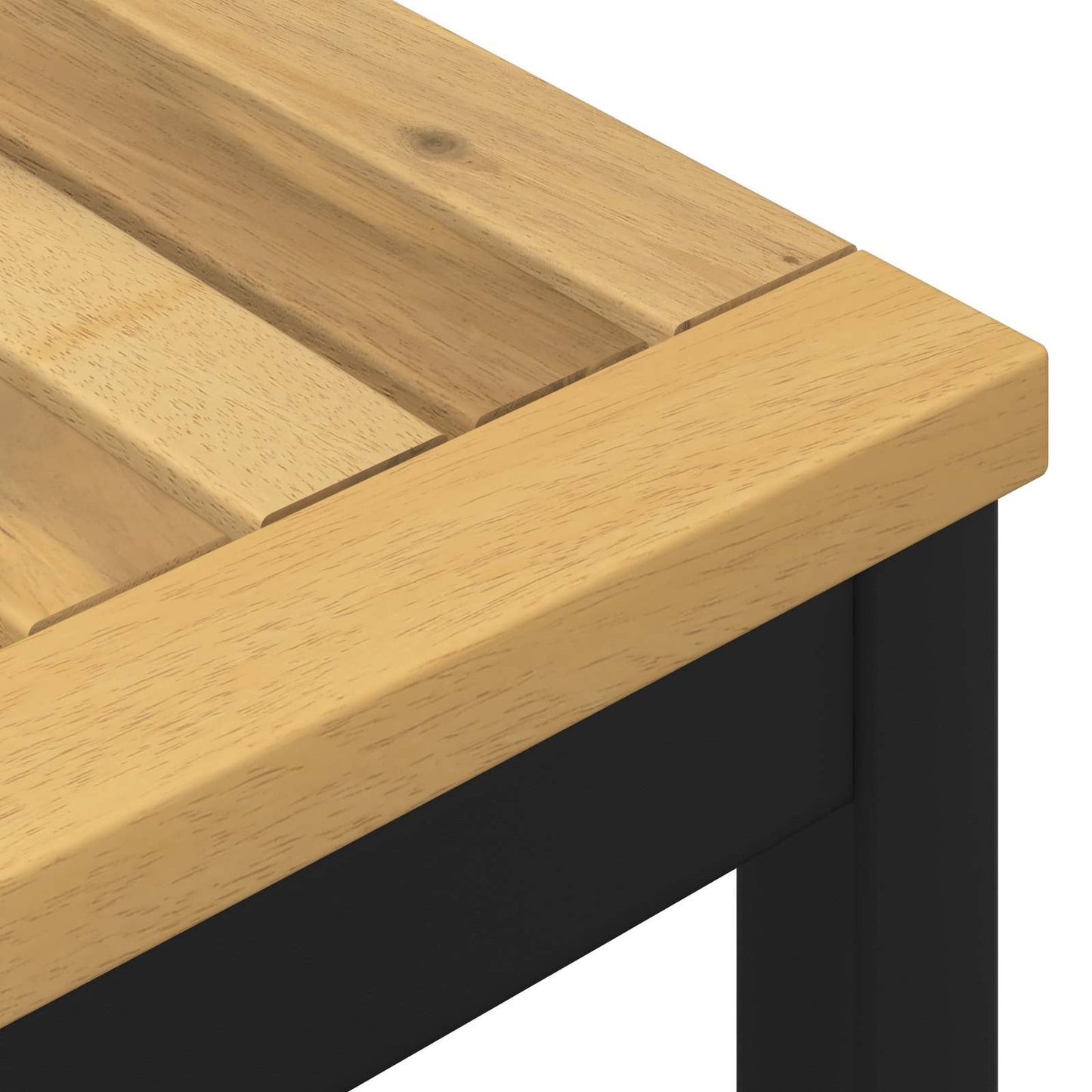 vidaXL Τραπεζάκι σαλονιού Λευκό και Μαύρο 50 x 60,5 x 36 εκ.