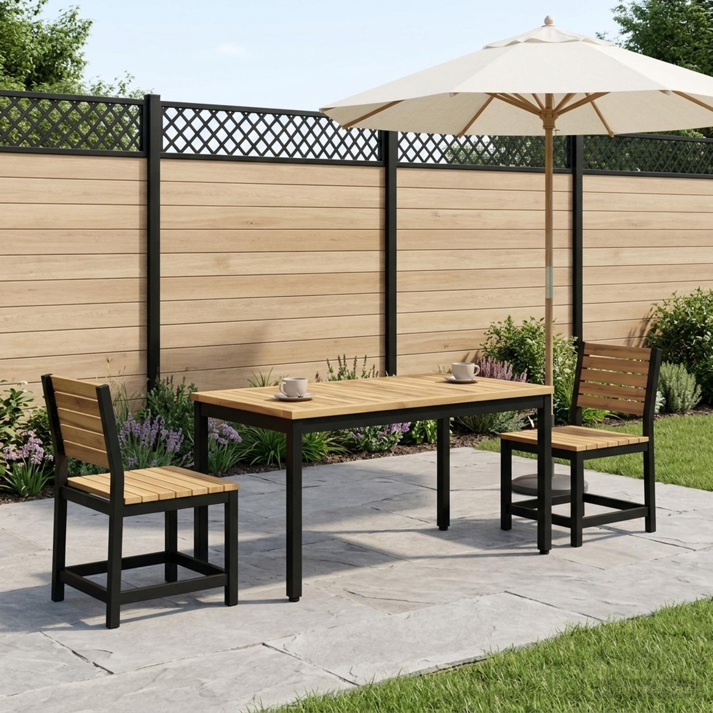 vidaXL Τραπεζάκι σαλονιού Λευκό και Μαύρο 49 x 100,5 x 45 cm