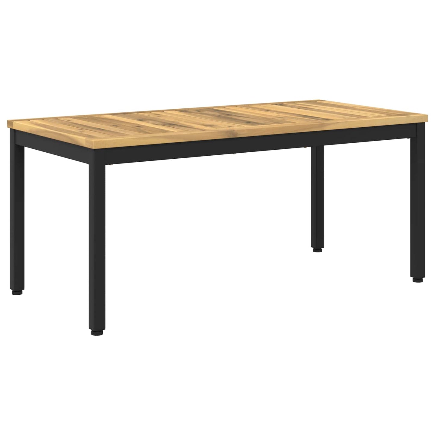 vidaXL Τραπεζάκι σαλονιού Λευκό και Μαύρο 49 x 100,5 x 45 cm