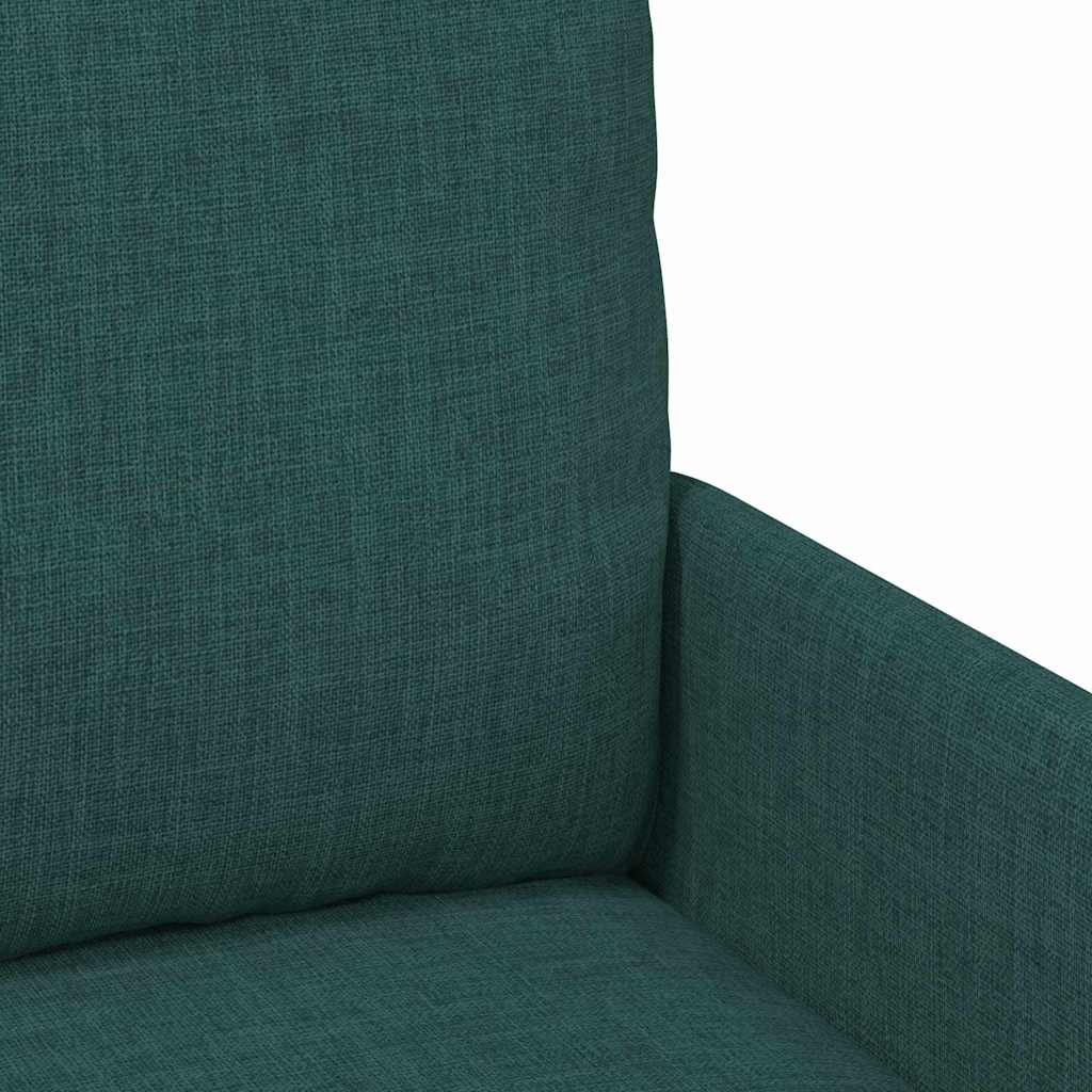 vidaXL Καναπέδες με μαξιλάρι 55cm Σκούρο Πράσινο Κόντρα πλακέ