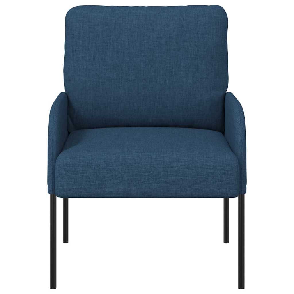 vidaXL Καναπέδες με μαξιλάρι 55cm Μπλε Κόντρα πλακέ
