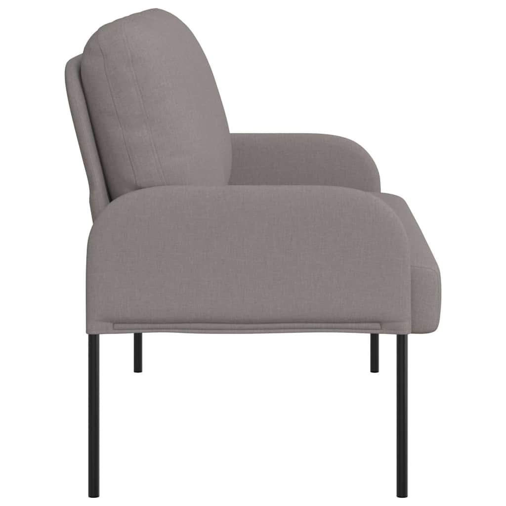 vidaXL Καναπέδες με μαξιλάρι 110cm Taupe Κόντρα πλακέ