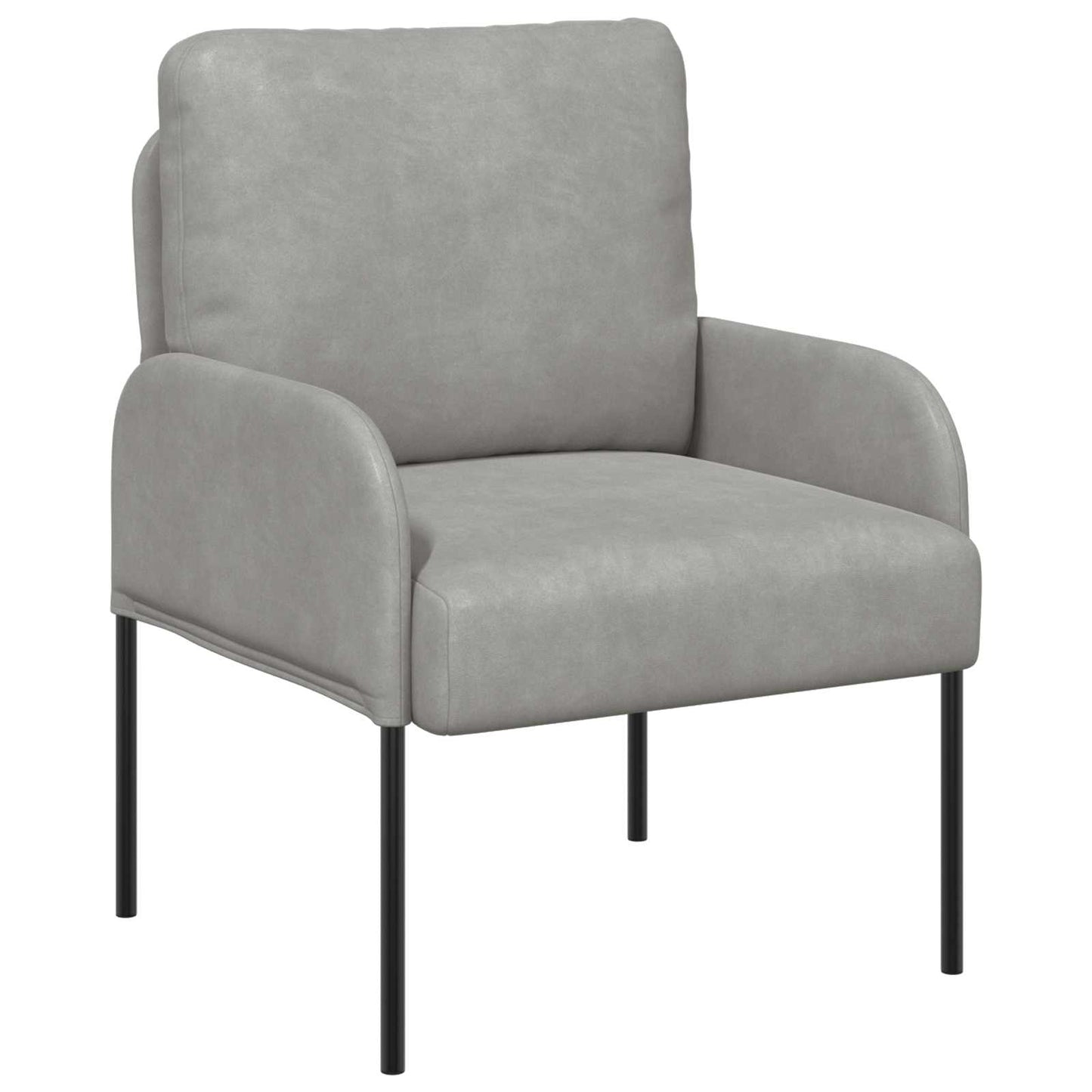 vidaXL Σετ Καναπέ 3 pcs Ανοιχτό γκρι 115 x 56 x 80 εκ Κόντρα πλακέ