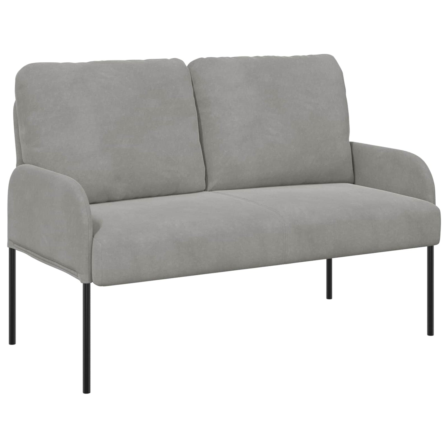 vidaXL Σετ Καναπέ 3 pcs Ανοιχτό γκρι 115 x 56 x 80 εκ Κόντρα πλακέ