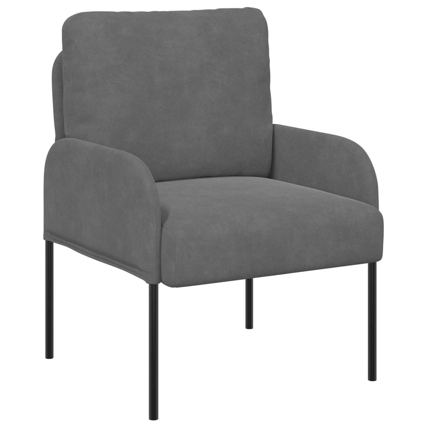 vidaXL Σετ Καναπέ 3 pcs Σκούρο Γκρι 115 x 56 x 80 εκ Κόντρα πλακέ