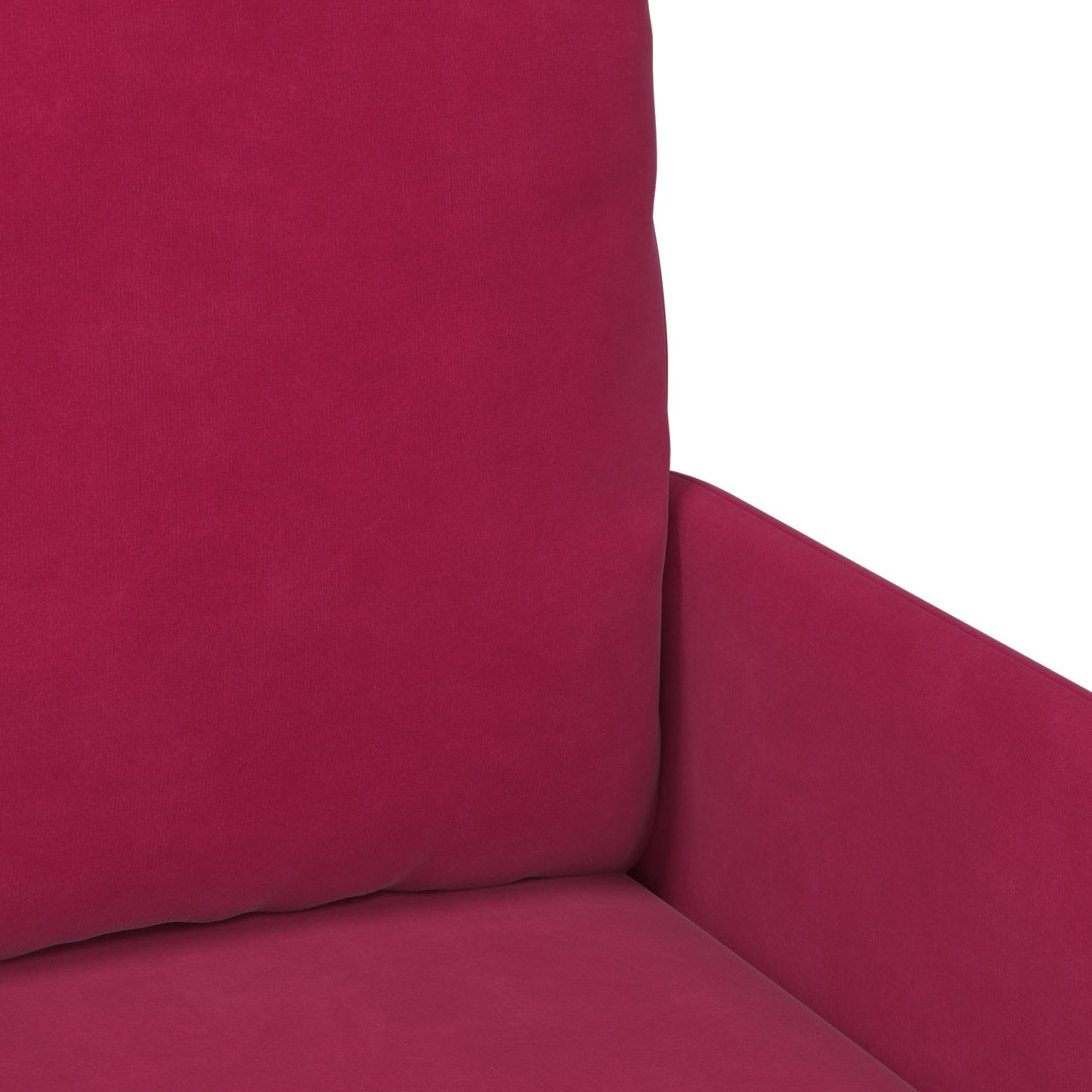 vidaXL Σετ Καναπέ 3 pcs Κόκκινο 115 x 56 x 80 εκ Κόντρα πλακέ