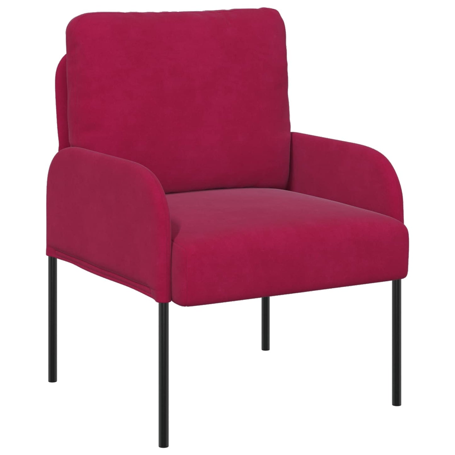 vidaXL Σετ Καναπέ 3 pcs Κόκκινο 115 x 56 x 80 εκ Κόντρα πλακέ