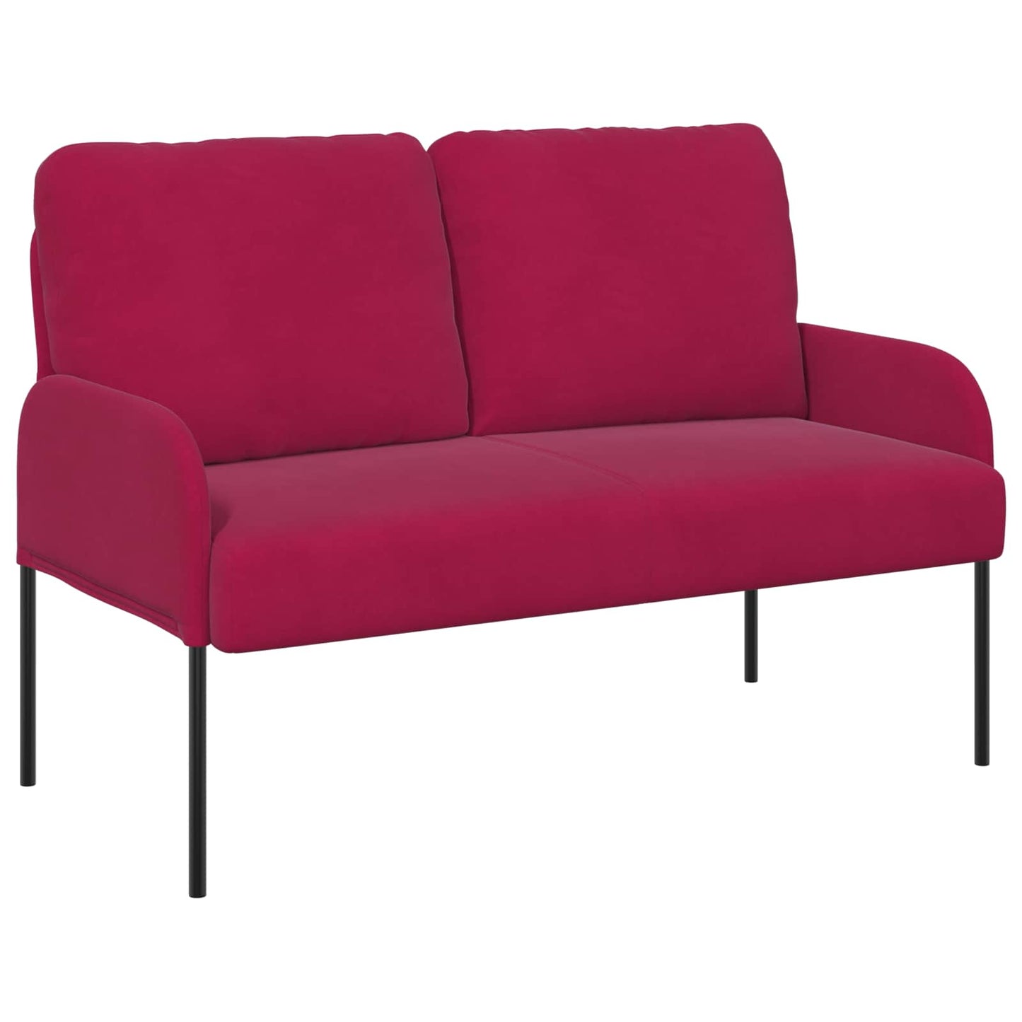 vidaXL Σετ Καναπέ 3 pcs Κόκκινο 115 x 56 x 80 εκ Κόντρα πλακέ