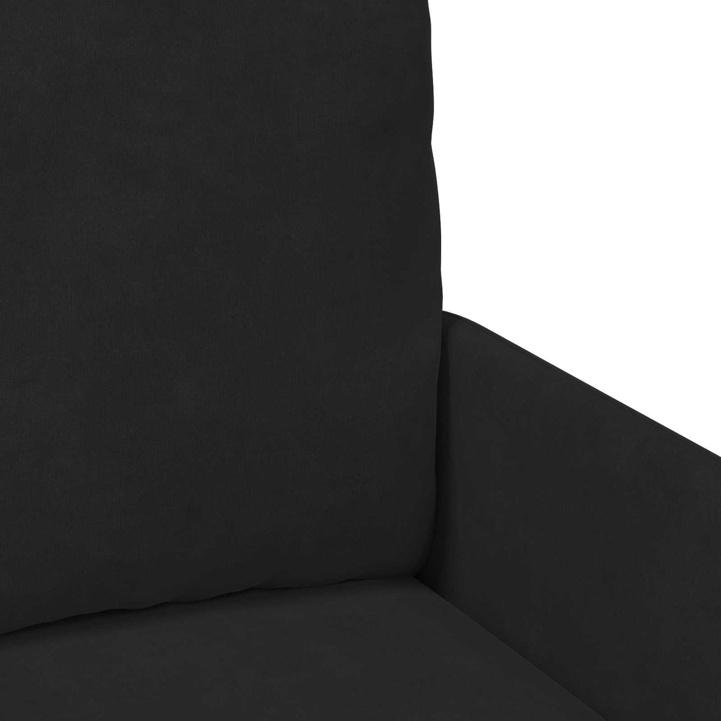vidaXL Σετ Καναπέ 3 pcs Μαύρο 115 x 56 x 80 εκ Κόντρα πλακέ