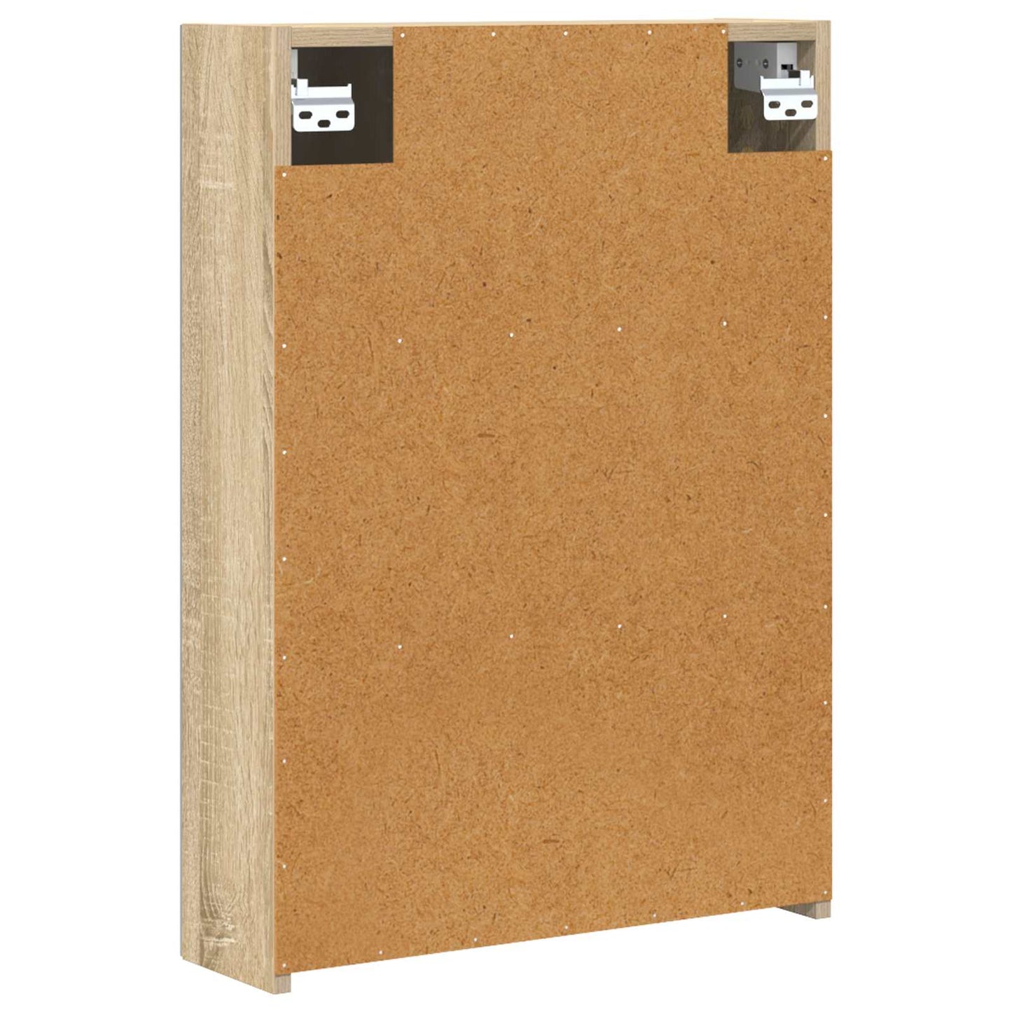 vidaXL Καθρέφτης Ντουλάπα Μπάνιου Δρύς Sonoma 50 x 14,5 x 70 εκ