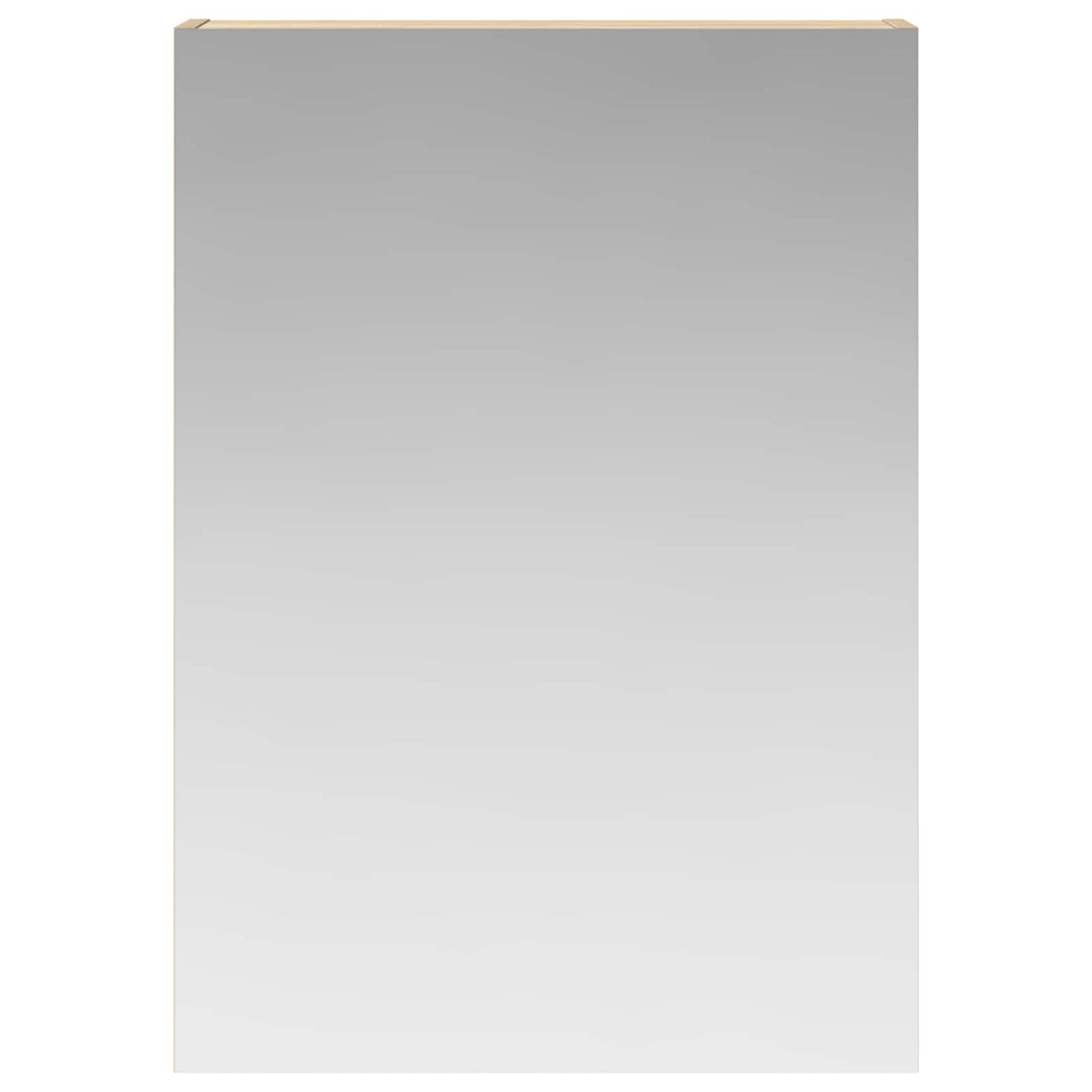vidaXL Καθρέφτης Ντουλάπα Μπάνιου Δρύς Sonoma 50 x 14,5 x 70 εκ