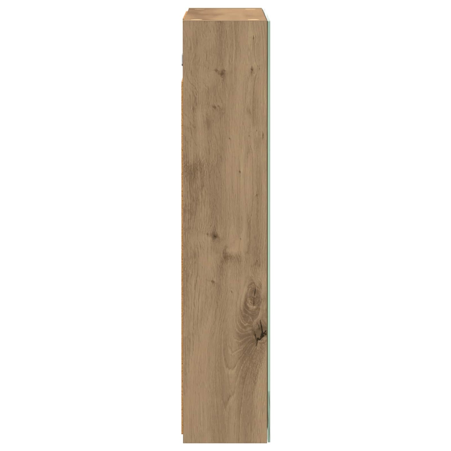 vidaXL Καθρέφτης Ντουλάπα Μπάνιου Artisan Δρυς 50 x 14,5 x 70 cm