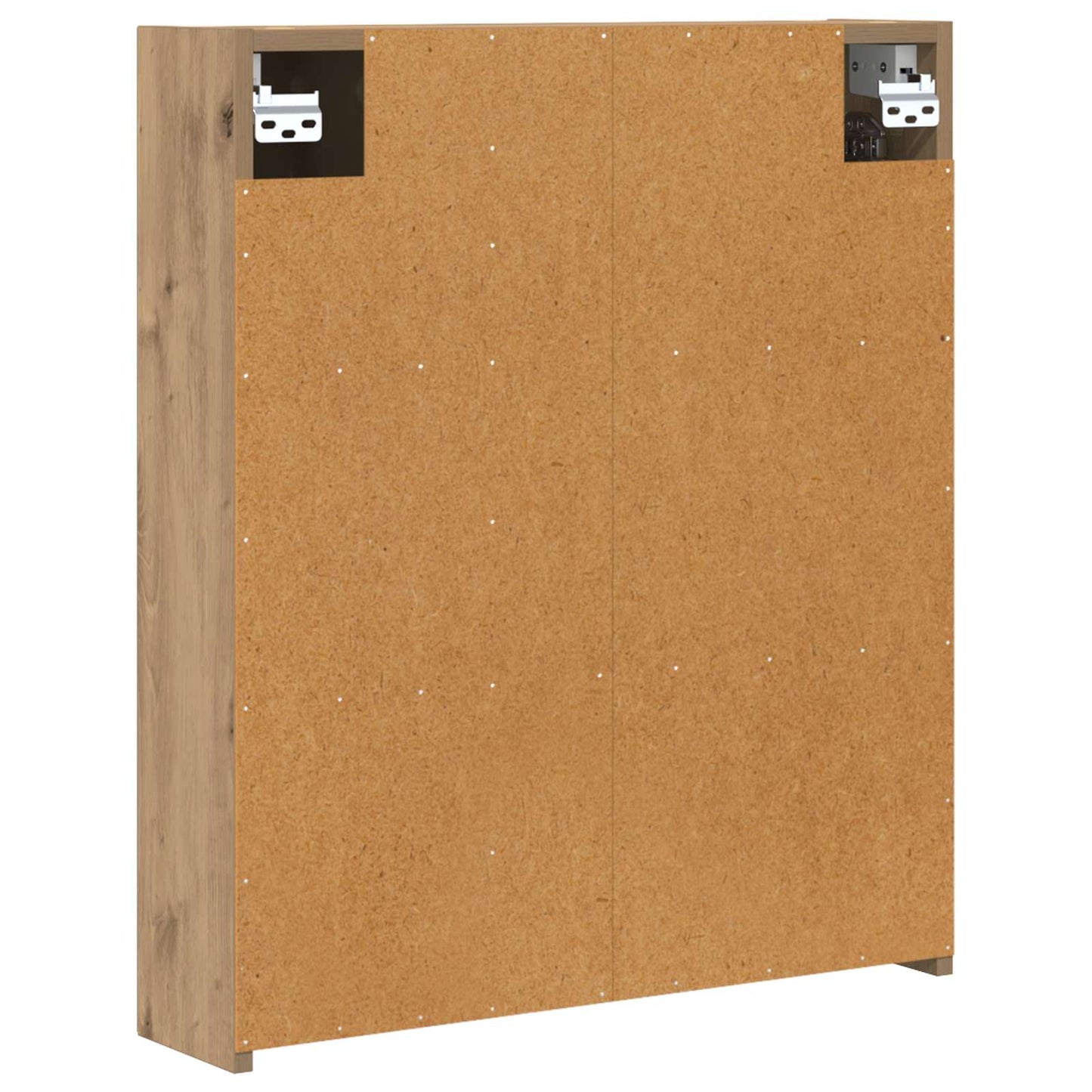 vidaXL Καθρέφτης Ντουλάπα Μπάνιου Artisan Δρυς 60 x 14,5 x 70 εκ.
