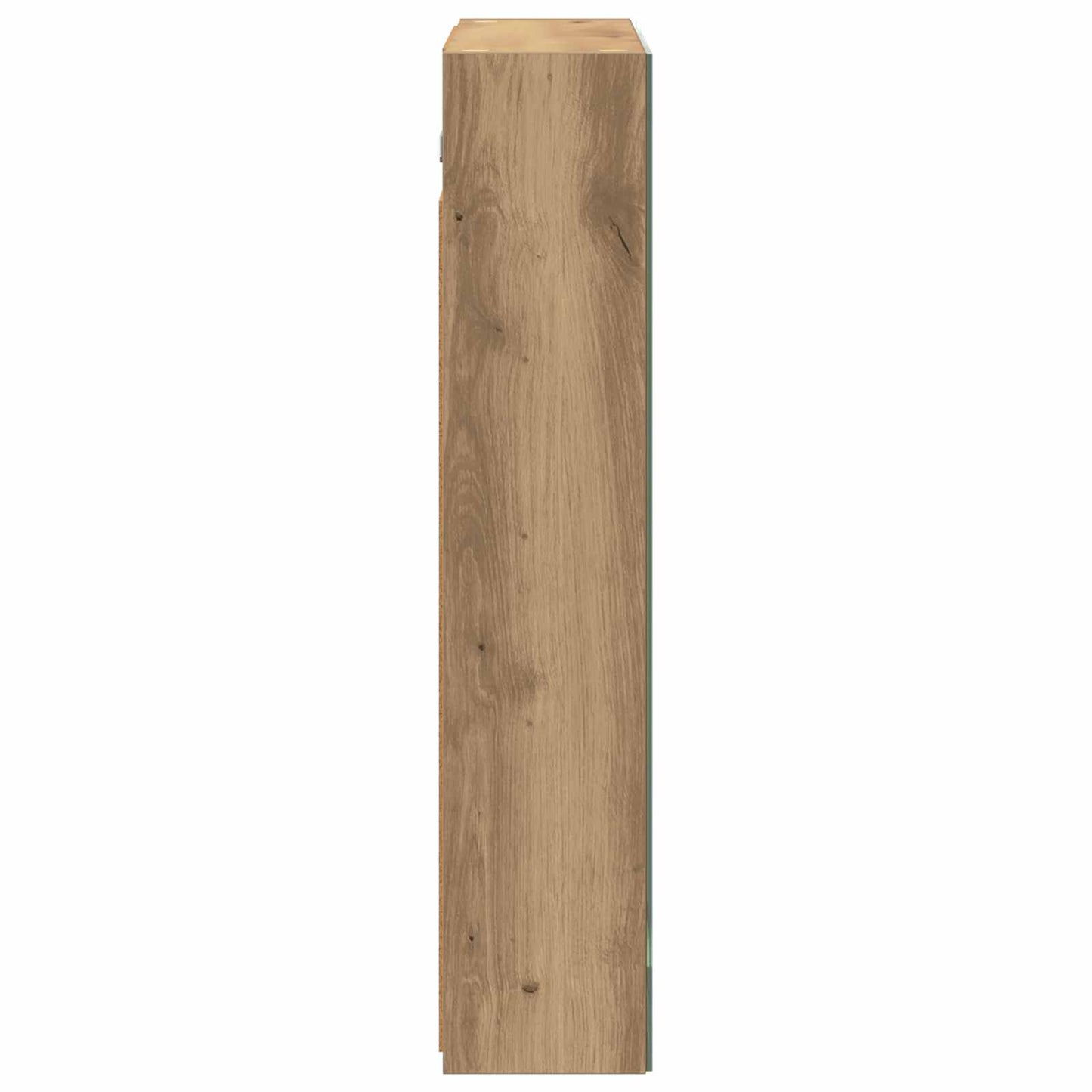 vidaXL Καθρέφτης Ντουλάπα Μπάνιου Artisan Δρυς 60 x 14,5 x 70 εκ.