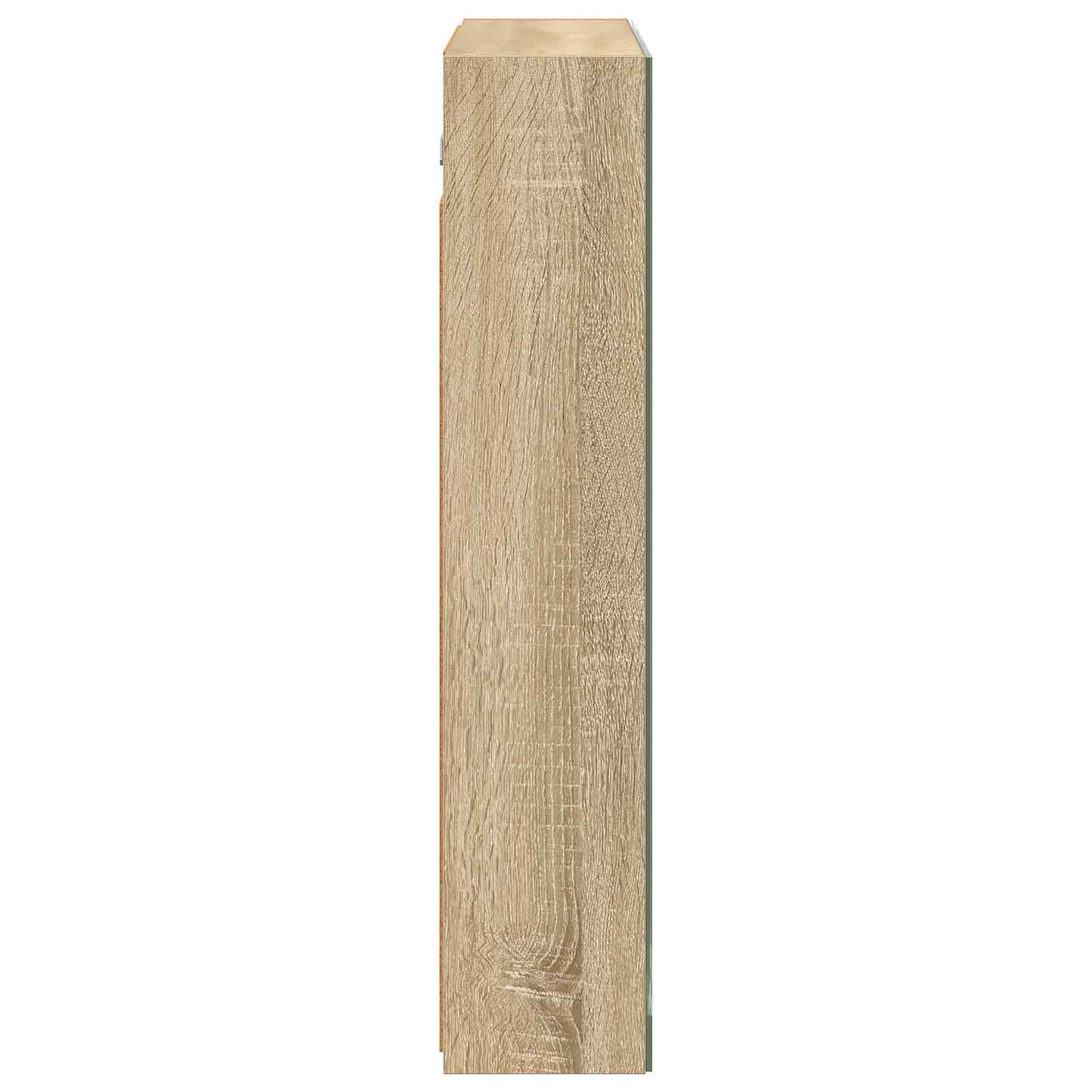 vidaXL Καθρέφτης Ντουλάπα Μπάνιου Δρύς Sonoma 70 x 14,5 x 70 εκ