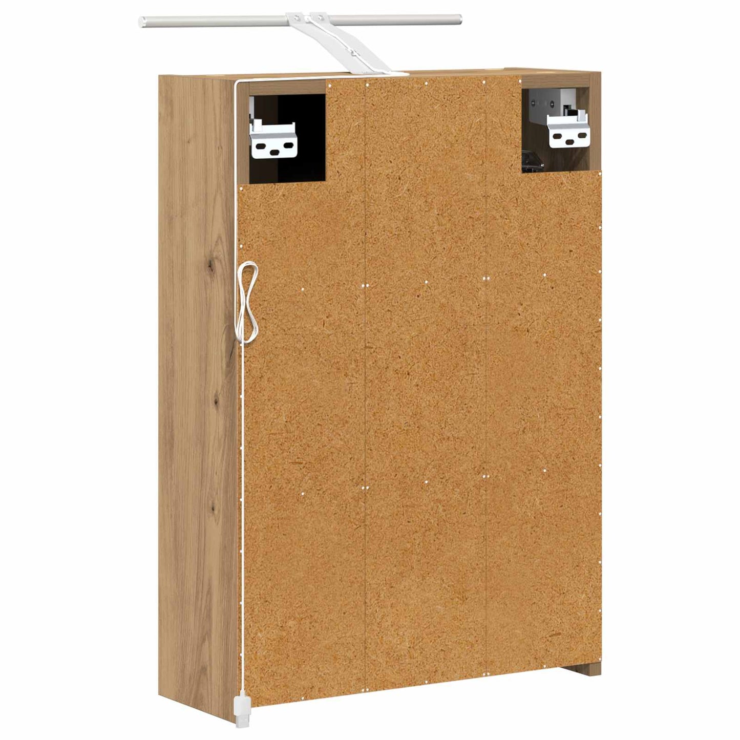 vidaXL Καθρέφτης Ντουλάπα Μπάνιου Artisan Δρυς 43 x 16 x 62.5 εκ.