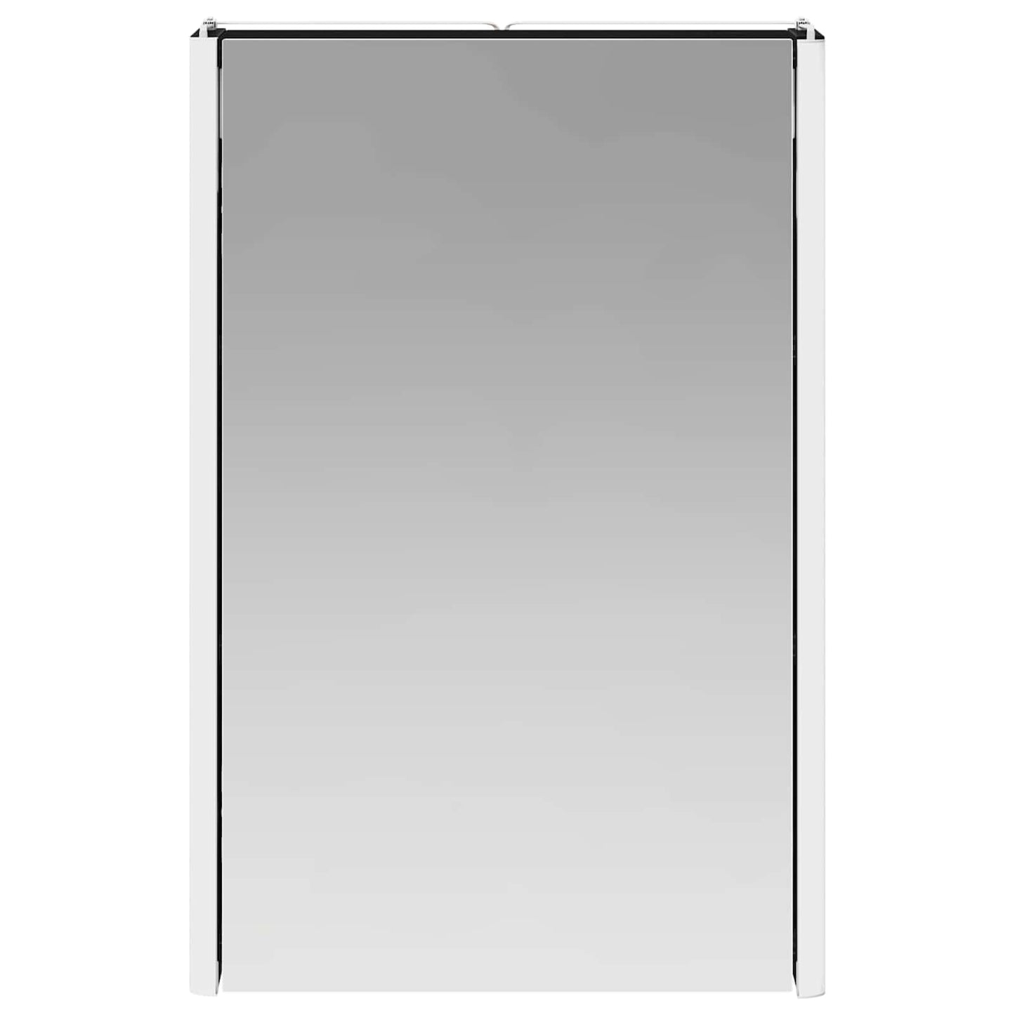 vidaXL Καθρέφτης Ντουλάπα Μπάνιου Μαύρη Οξυά 33 x 11,5 x 50 εκ.