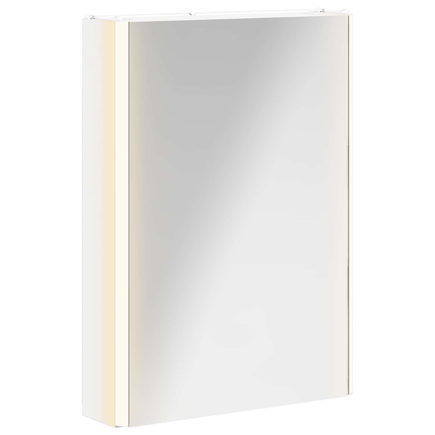 vidaXL Καθρέφτης Ντουλάπα Μπάνιου Λευκό 43 x 11,5 x 60,5 εκ.