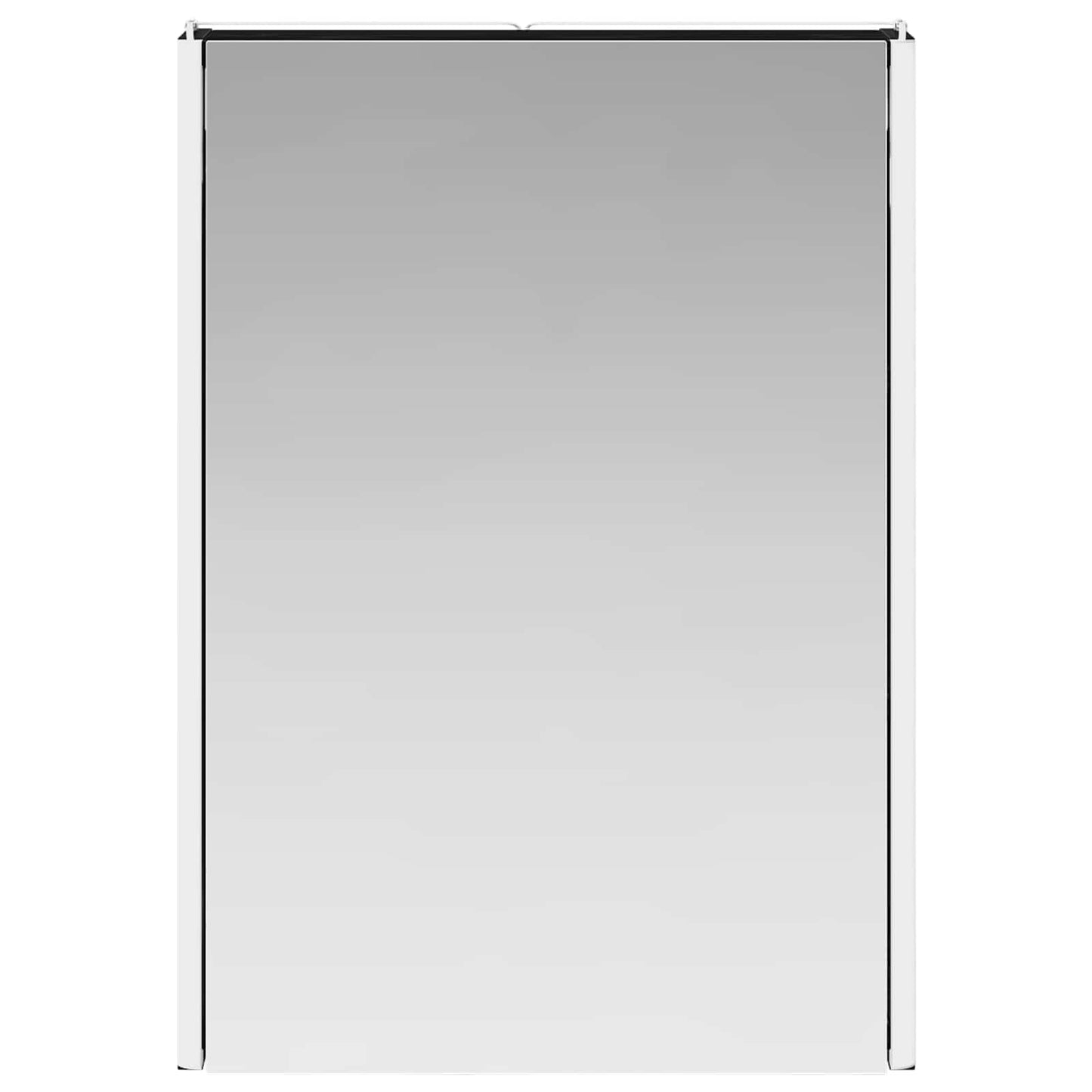 vidaXL Καθρέφτης Ντουλάπα Μπάνιου Μαύρη Οξυά 43 x 11,5 x 60,5 εκ.