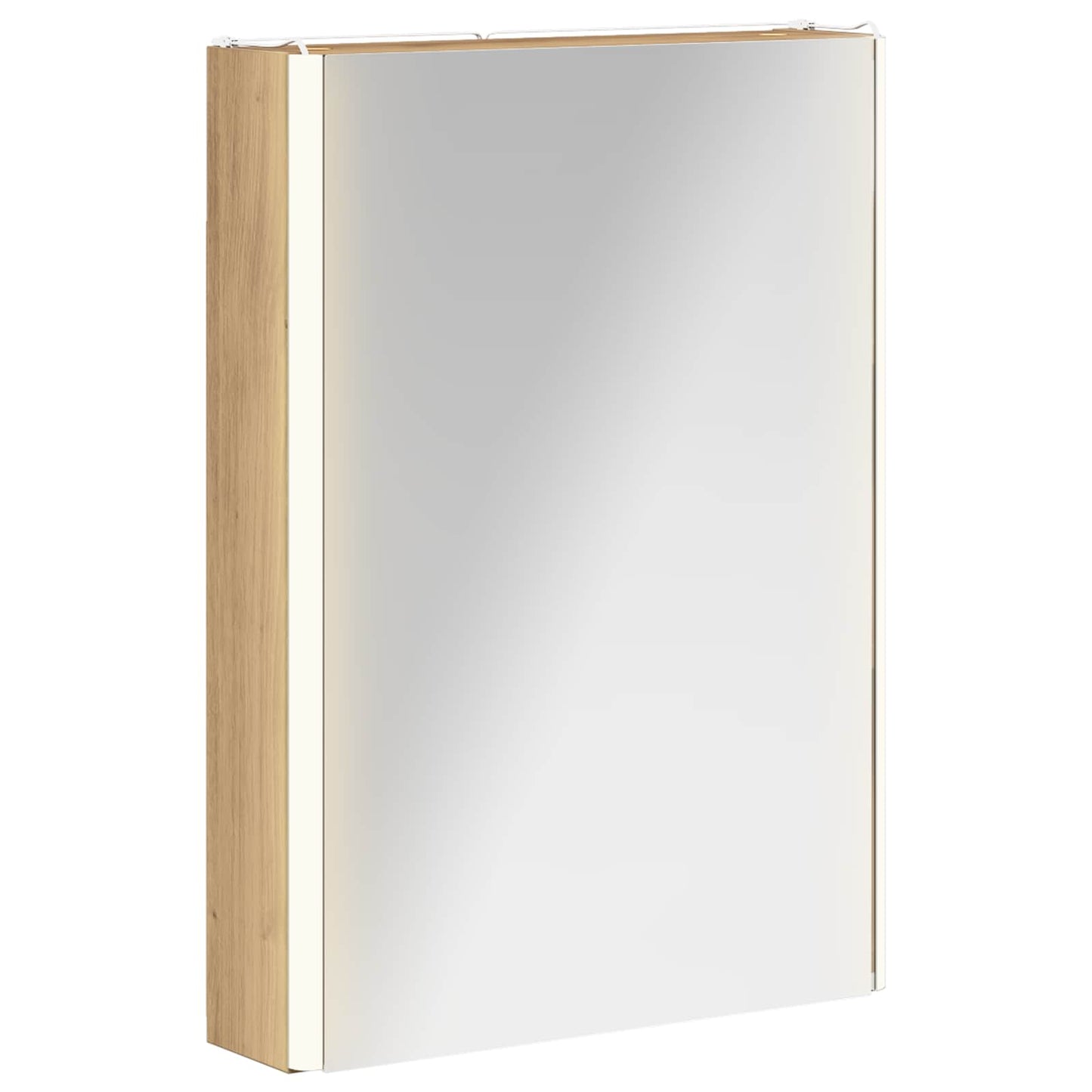 vidaXL Καθρέφτης Ντουλάπα Μπάνιου Artisan Δρυς 43 x 11,5 x 60,5 εκ.