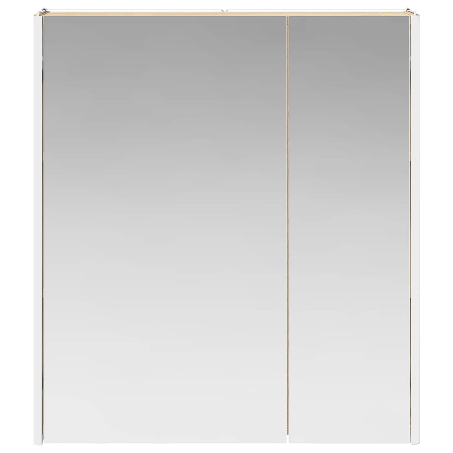 vidaXL Καθρέφτης Ντουλάπα Μπάνιου Δρύς Sonoma 63,5 x 15,5 x 70 εκ.
