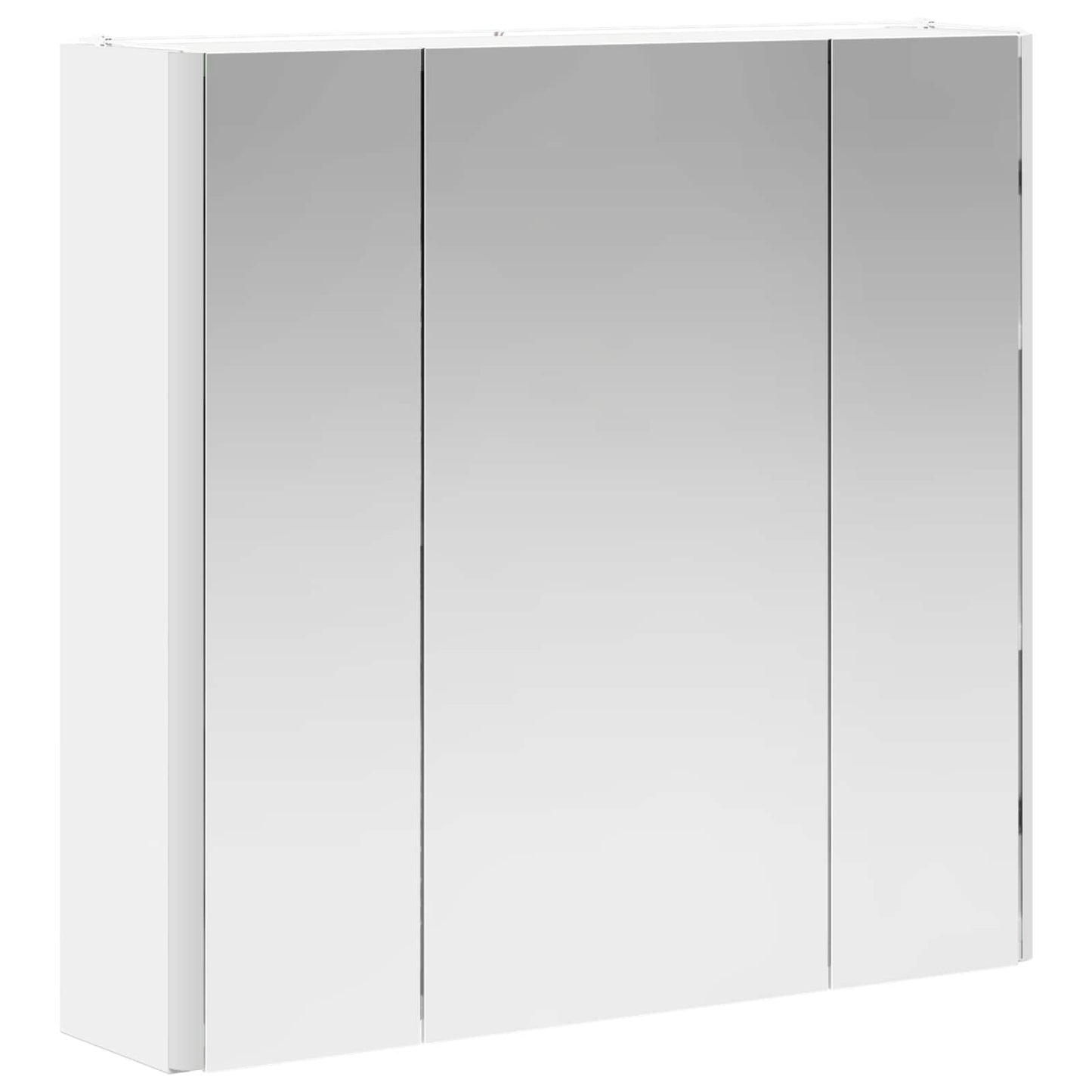 vidaXL Καθρέφτης Ντουλάπα Μπάνιου Λευκό 63,5 x 15,5 x 60,5 εκ.